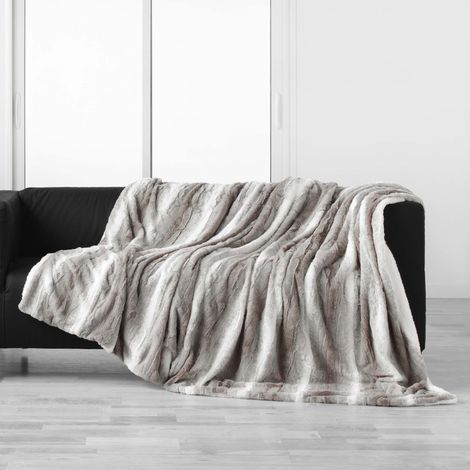 Weiche Decke aus Kunstfell, SVEN, 180 x 220 cm
