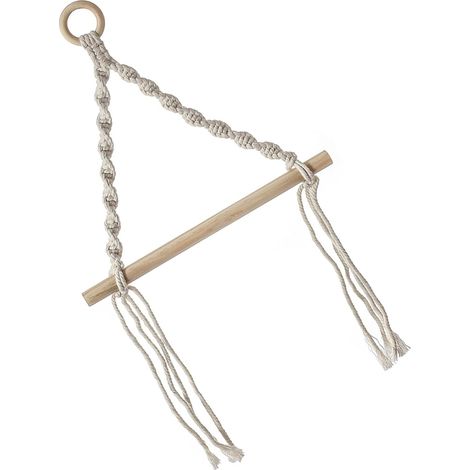 Tapisserie tissée à la main Healeved en coton bois pour cuisine maison (1/5)