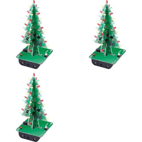 DIY-LED-Weihnachtsbaum-Lichterketten-Set (3 Farben) – Blinkende Lichterkette für lustige und elektronische Partys (1/2)