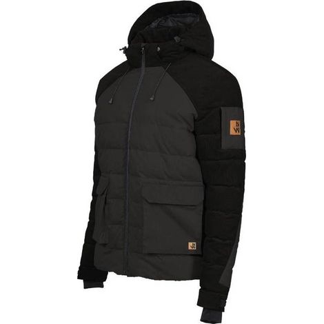 Doudoune de Travail Bruzzi - Taille 4XL - Noir - Résistant et Confortable - D-Work