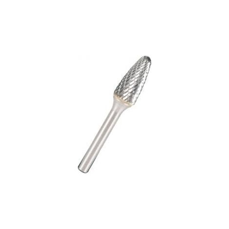 FRESA PER METALLI KLINGSPOR HF 100 F FI=9,6x19mm GAMBO 6mm TIPO RBF, IPERBOLICA-SEMI-TONDA