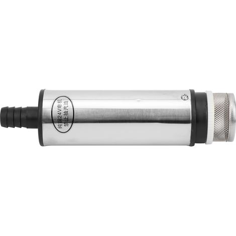 Tragbare 24-V-Autopumpe für Wasser, Öl und Diesel, selbstansaugend, mit Sieb (1/5)