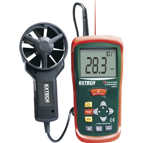 Extech AN200 Anemometer 0.4 bis 30 m/s