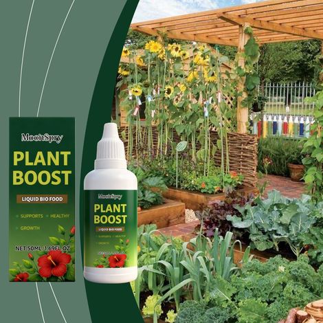 Plant Nutrient Solution for Gardening, Potted Flowers, and Daily Care - Root Supplementation Solution - 50ml (1/5)