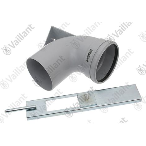 VAILLANT Coude, coude de support DN 130 Système 130 PP Vaillant-Nr. , 0020059503