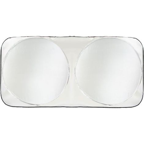 Pare-Soleil - Pliable - 160 x 86 cm - Pour Pare-Brise Automobile - Protection UV et Thermique - 1 Pièce