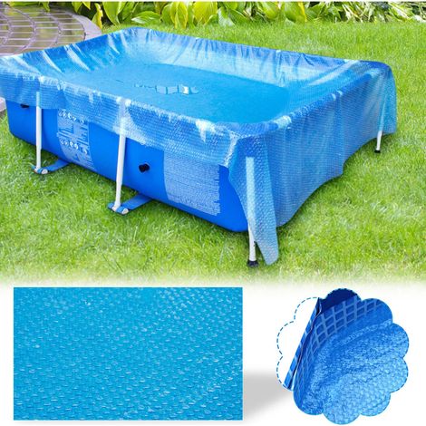 Protection ronde pour piscine 220 x 150 cm avec un pied (1/5)