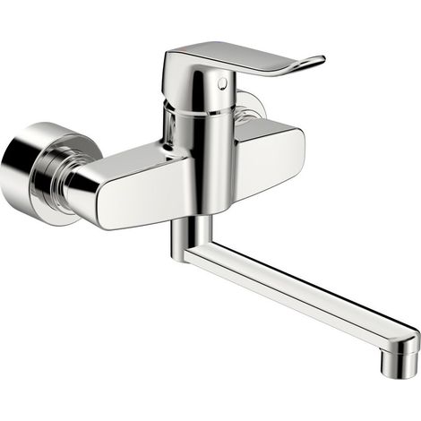 HANSA HANSAclinca Waschtischarmatur, Ausladung 277 mm, chrom, (1/3)