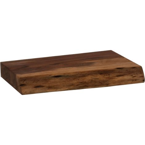 Chopping Board with Live Edge - Acacia - L30 x W50 x H6 cm - Brown