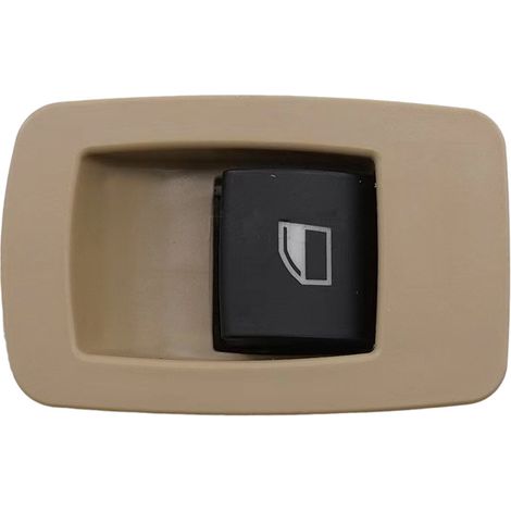 61316951956 is suitable for BMW E60 car window regulator switch, single switch for power window adjustment. (1/4)