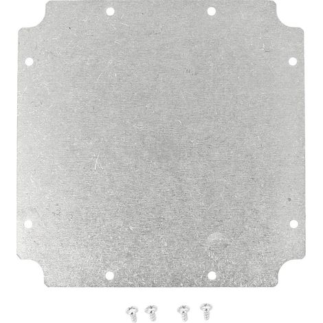 Hammond Electronics 1556FPL Plaque intérieure (L x l) 142 mm x 142 mm aluminium 1 pc(s) C526192 (1/2)