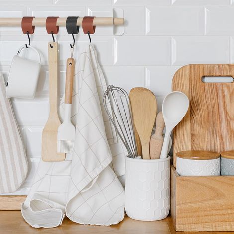 10-stuks S-haken - Haken - S-haken van leer - Kapstokhaken - Keukenhaken - Campinghaken - Badkamerhaken - Multifunctionele S-haken - Geschikt voor kledingkasten, camping, keukens, badkamers, slaapkame (1/5)