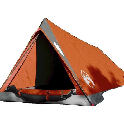 Tente Gazebo, Tissu Durable, Design Spacieux, Orange (1/2)