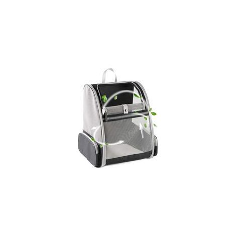 Sac à dos de voyage innovant pour animaux de compagnie, pour chats et chiens (noir) (1/5)