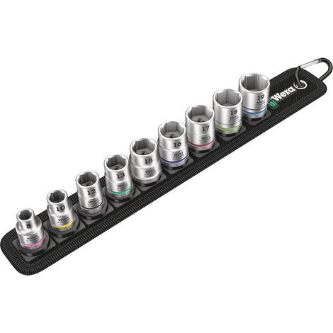 Wera Belt B 4 Steckschlüsseleinsatz-Set 3/8" (10 mm) 9teilig 05003973001 (1/5)