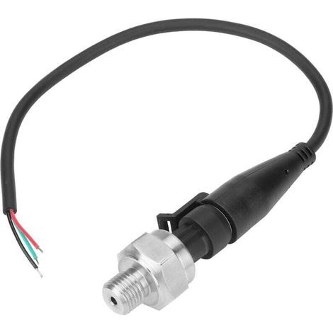 Capteur de pression G1/4", entrée 5 V, sortie 0,5-4,5 V/0-5 V, pour eau-diesel (0-100 psi) (1/4)