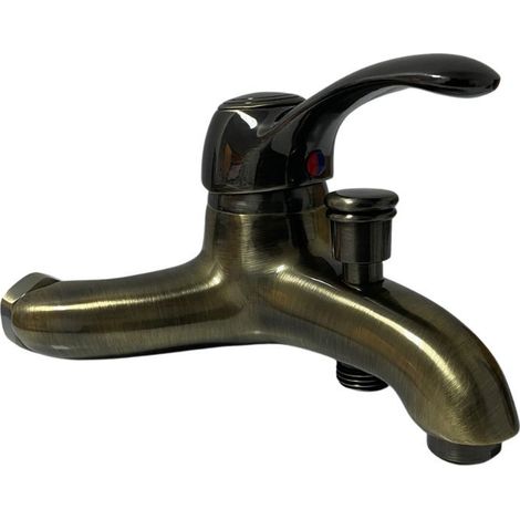Miscelatore ottone antico Bologna vasca H12.1xL18xP19.2 (1/2)
