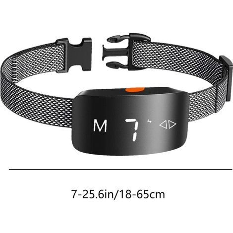 Anti Bark Dog Collar, Adjustable Stop Dog Bark Control Collar, IP65 Waterproof Pet Supplies with Bark Detection for Dog Shower, Pet Supplies with Bark Detection for Outdoor Activities (1/5)