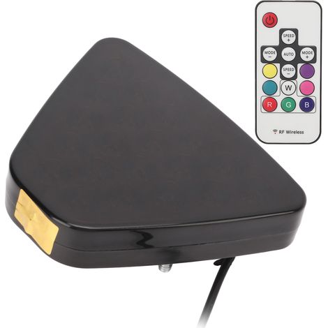 Feu arrière universel à LED multicolore multifonction avec télécommande pour voiture (1/5)
