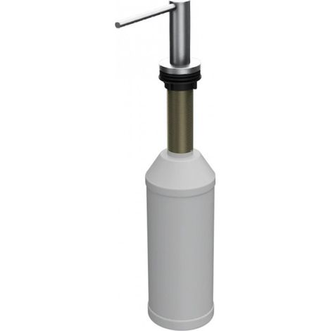 Elleci Dosatore Sapone In Metallo Tondo ADI02304CR Cromato 39mm