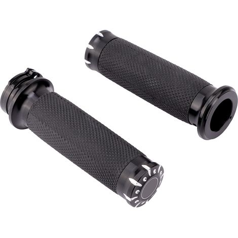 Guidon moto 25mm paire poignées accessoires guidon (1/5)