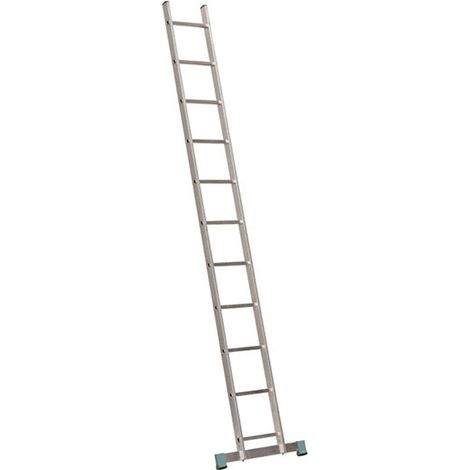 Scala semplice a 14 pioli - Altezza raggiungibile 3.74m - 7114