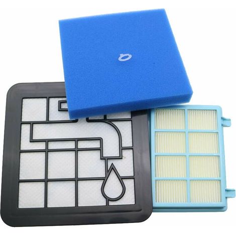 Kit de filtro de espuma lavable para aspiradoras Philips Power Pro Compact - FC9331/09, FC9332/09, FC8010/01, FC8010 (1/5)