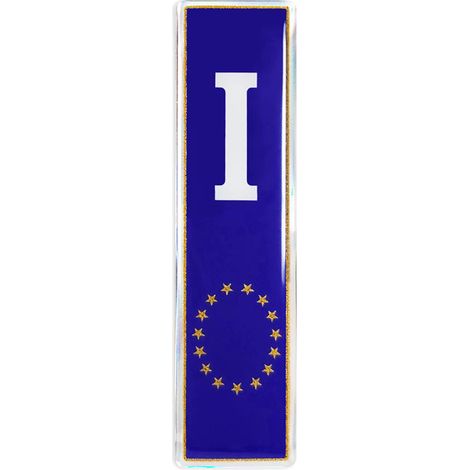 3D Sticker Targhetta Eurotarga (1/5)