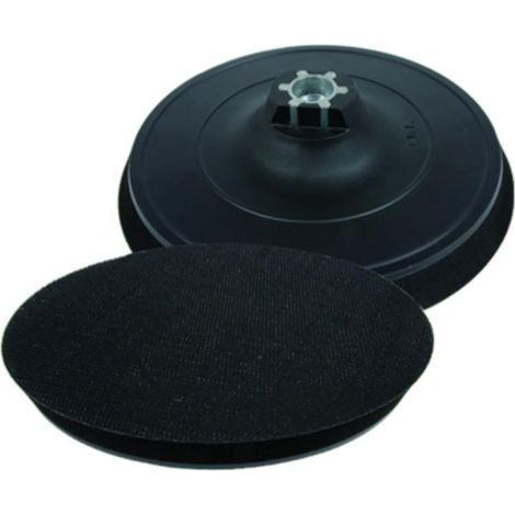 FLEXOVIT plato rotativo disco velcro 180mm. m-14 , 0UNIDADES