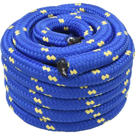 vidaXL Cuerda para barco 3 mm 25 m Azul PP (1/5)