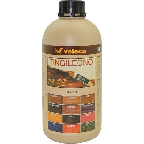 Tingente per Legno da Interni 1 L Giallo – Colorante per Mobili e Superfici in Legno