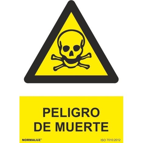 Señal 210X300Mm Pvc Peligro De Muerte Rd30054 (1/2)
