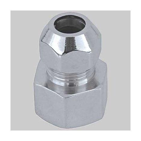 NIPLES FEMMINA PER CANNETTE CROMATO - 1/2x10