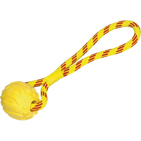 Nobby TPR Schaumball mit Seil 37 cm Ball