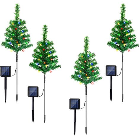 Wolketon Solar Weihnachtsbeleuchtung Aussen mit 8 Leuchtmodi 4W Solarleuchte Wasserdicht IP65 für Garten, Weihnachtstag, Party Solaire Extérieur