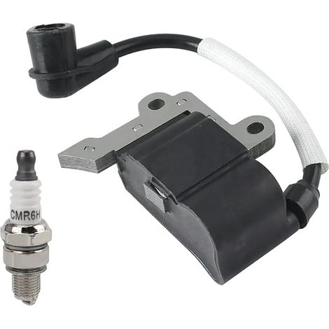 Bobina de encendido 584403701 para motosierra Redmax Zenoah Husqvarna T435 T439 con bujía, módulo de bobina de encendido de repuesto UK-09616C-501 ZF629 (1/5)