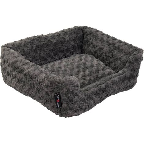 Panier pour Chien, Sofa, Modèle Softy, Couleur Rosette Gris, Taille XS, 50 x 43 x 17 cm (1/3)