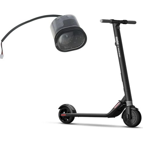 Accessory headlight for electric scooter no. 9, compatible with models ES1, ES2, ES3 and ES4, LED headlight. (1/4)
