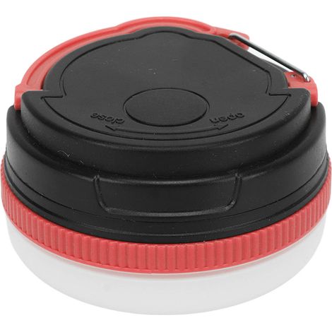 LED-Hängelampe fürs Camping, Campinglaterne mit Magnet, wasserdicht, Mini-Notlicht (rot) (1/5)