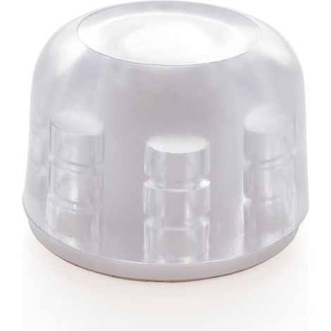 Fermaporta adesivo trasparente in plastica REI