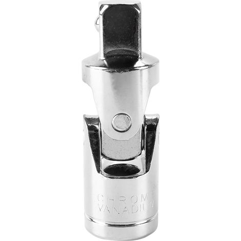 Adaptateur de douille à cardan universel, entraînement 1/2 pouce, acier CR-V, pour fixations d'accès en angle (1/5)