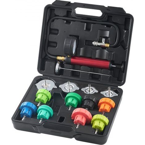 14 PCS Kit de Testeur de Pression du Liquide de Refroidissement (1/5)
