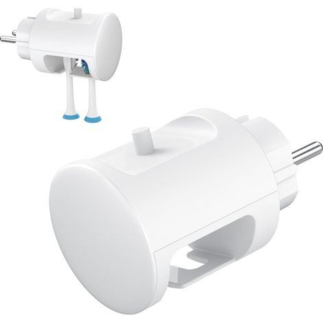 Station de charge compatible avec brosse à dents électrique - Chargeur mural européen pour HX/ExpertClean/Protective Clean Series - Avec 2 porte-brosses à dents - Sans fil (1/5)