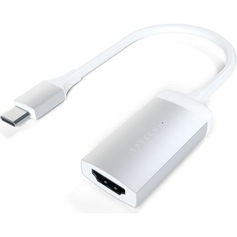[GEBRAUCHT] B-Ware Satechi Usb C Hdmi Adapter Hdmi Adapter Konverter Hdmi Kabel Silber