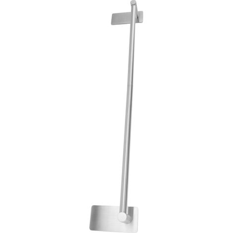 Set mit 2 Handtuchhaltern aus Edelstahl 304, abnehmbar, kein Bohren erforderlich, Wandmontage (1/5)