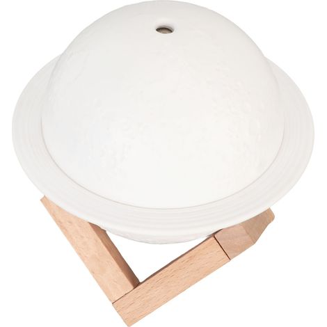 Mini Planète Humidificateur LED Lampe Lune Diffuseur Rechargeable Planétaire Brume USB Vaporisateur (1/5)