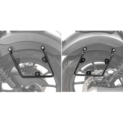 Set di supporto per borse laterali per Honda Rebel 500 17-25 (coppia)