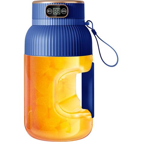 Juicer cup portable rechargeable, affichage digital multifonction jus smoothies personnel (1/5)
