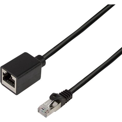 LogiLink CQX063S cable de red Negro 3 m Cat6a S/FTP (S-STP) Alrededor (1/5)