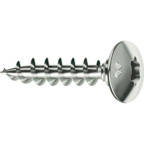VITE TRUCIOLARE FC PANELVIT TX CHROM MUSTAD - CAVA TX FILETTO INTERO MM 6,0X40 CF=PZ 200 - 1 confezione